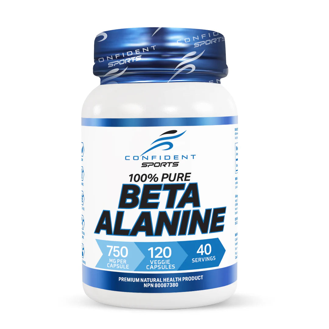 CONFIDENT SPORTS - Beta Alanine 750mg - 120 caps