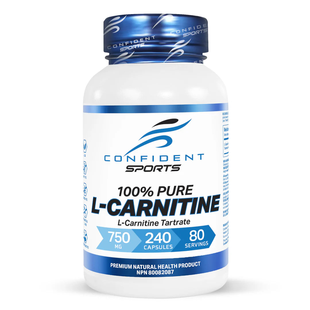 CONFIDENT SPORTS - Carnitine 750mg - 240 caps