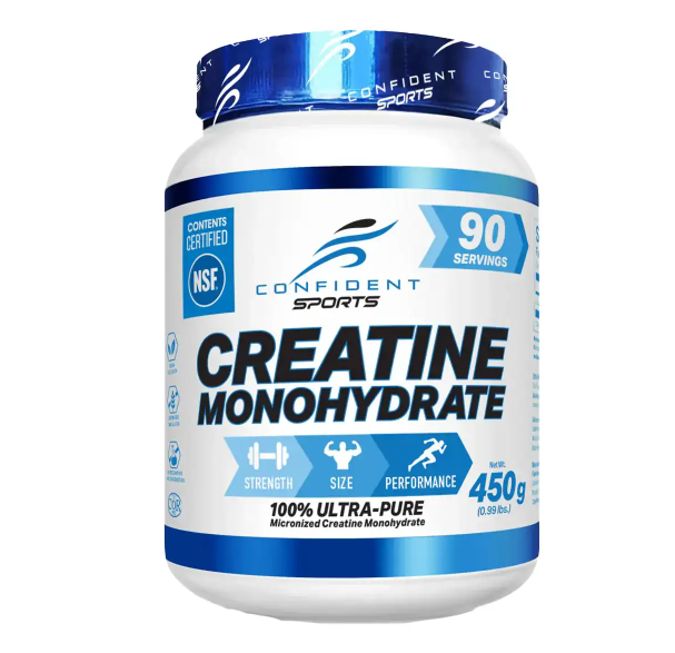 CONFIDENT SPORTS - CS Creatine Monohydrate - 450 g - Unflavoured