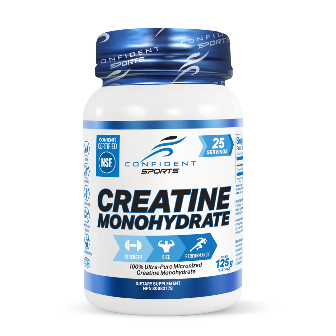CONFIDENT SPORTS - CS Creatine Monohydrate - 125 g - Unflavoured