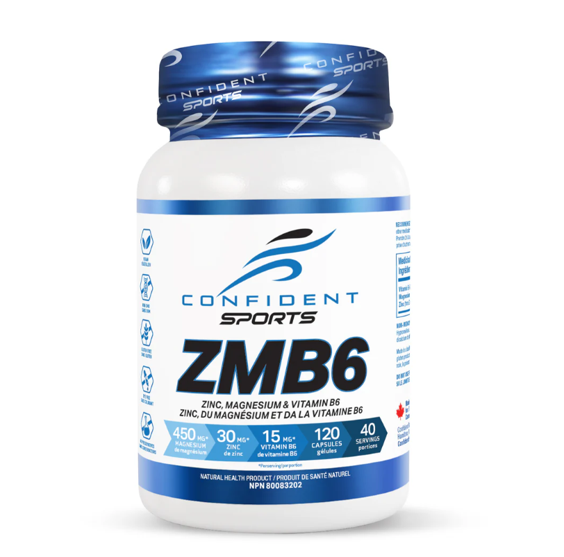 CONFIDENT SPORTS - ZMB6 - 120 caps