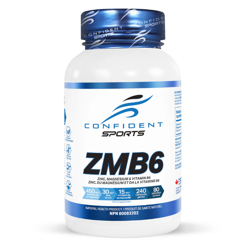 CONFIDENT SPORTS - ZMB6 - 240 caps