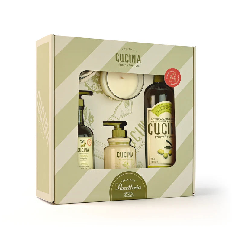 RUITS&PASSION CUCINA SET DELUXE CORIANDER&OLIVE TR