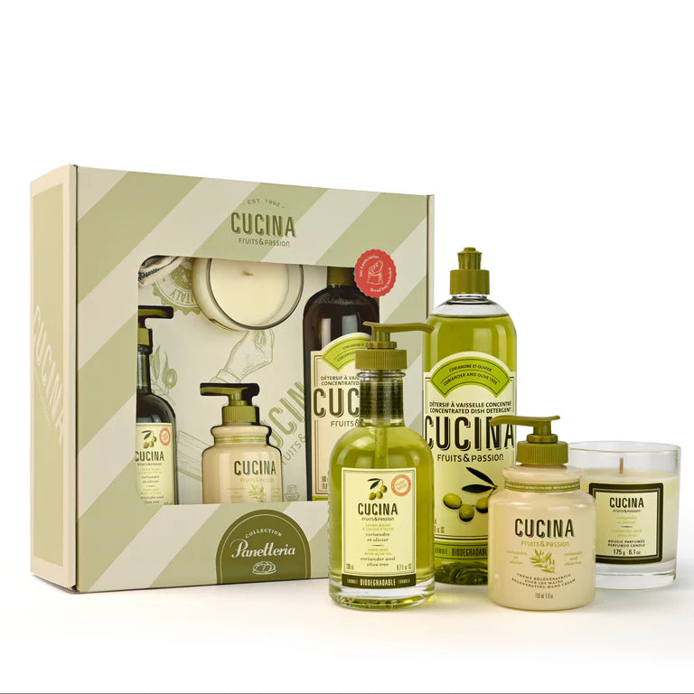 FRUITS&PASSION CUCINA SET DELUXE CORIANDER&OLIVE