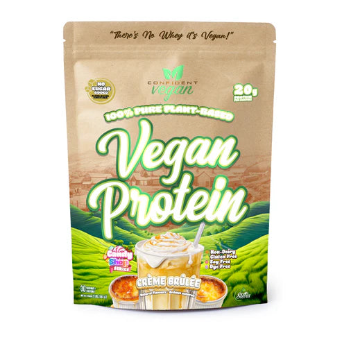 Confident Vegan - Vegan Protein - Creme Brulee