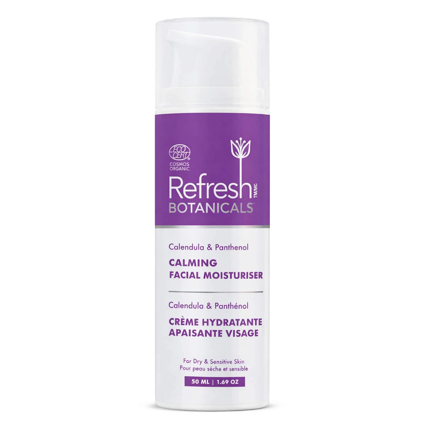 REFRESH BOTANICALS Calming Facial Moisturizer, 50ml
