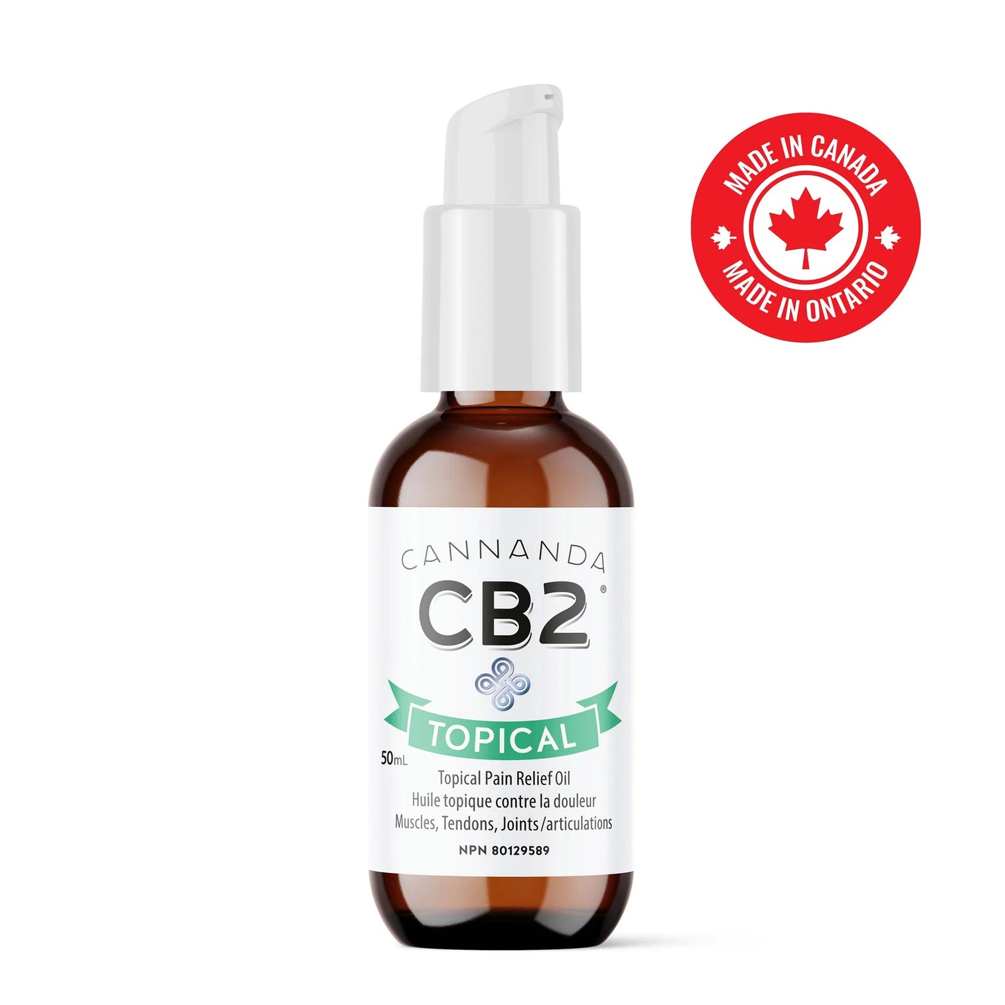 Cannanda CB2® Topical Oil (50 mL)_50 mL