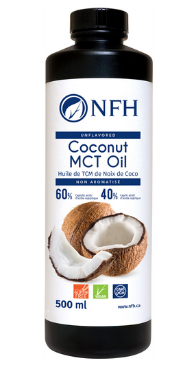 Coconut MCT Oil (60% C8, 40% C10/15 mL) 500 ml -
