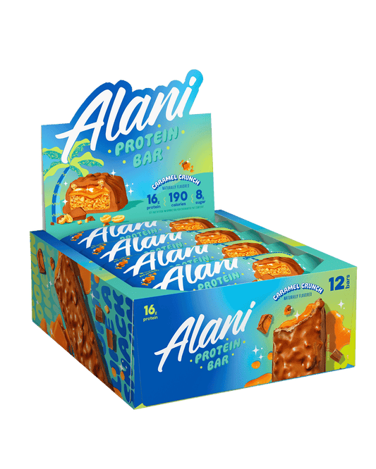 Alani Nu Protein Bar (FE) Caramel Crunch 45 g-Pack of 12