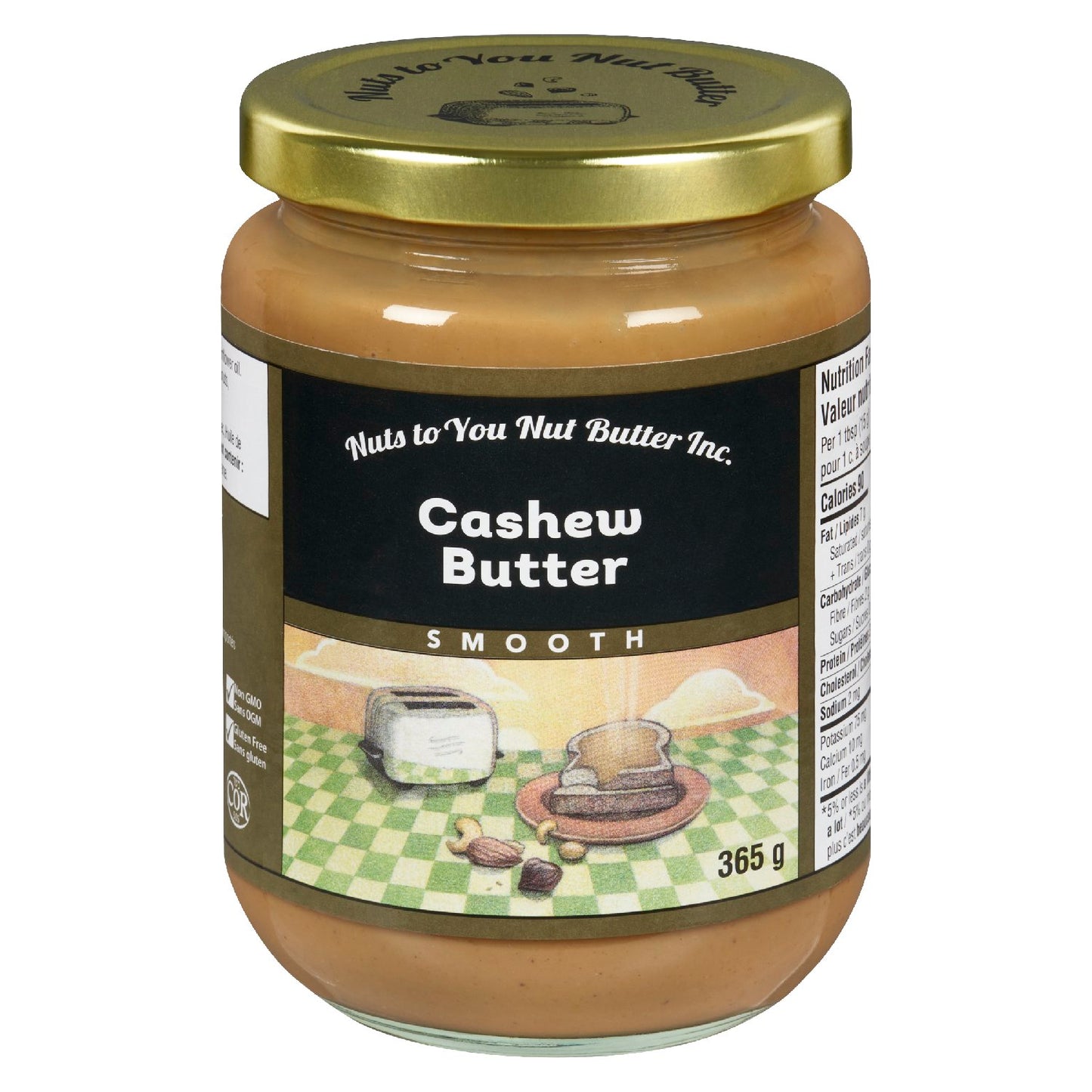 NUTS TO YOU Cashew Butter Smooth 250g
