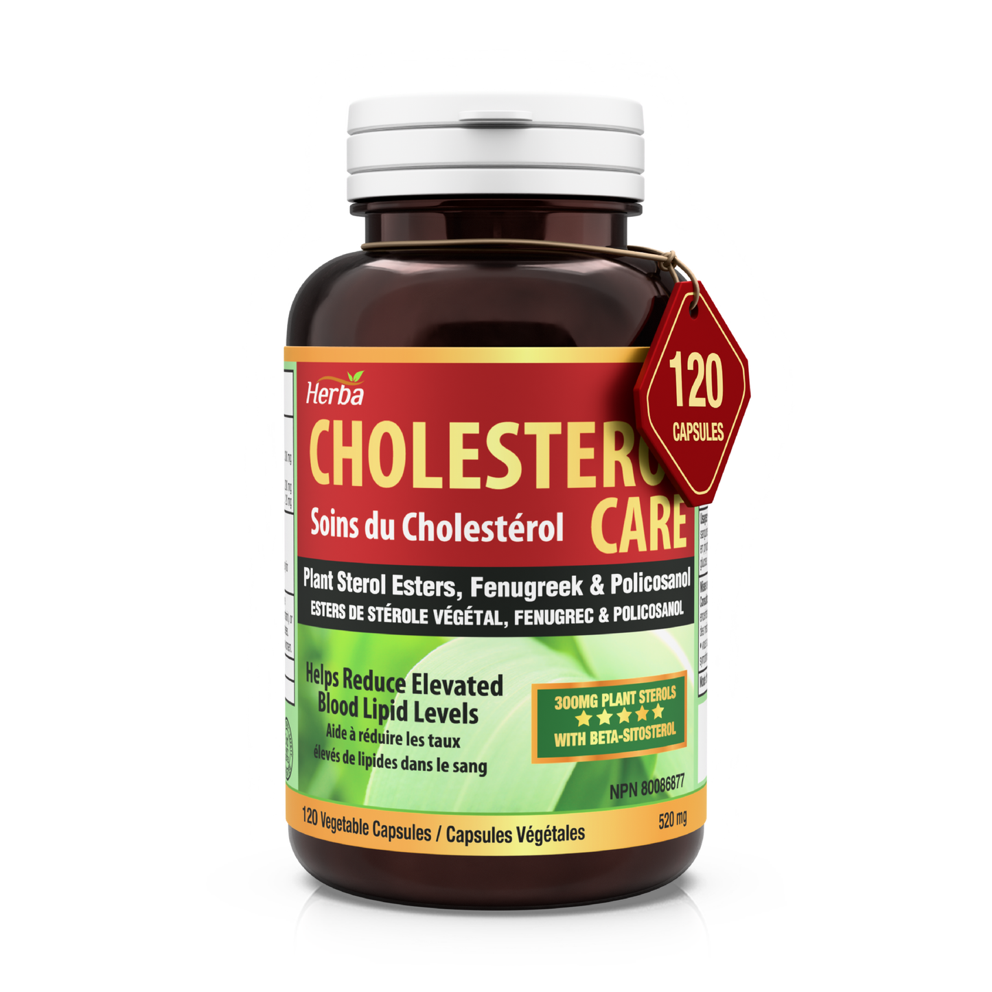 Herba Cholesterol Care 520mg - 120 Capsules