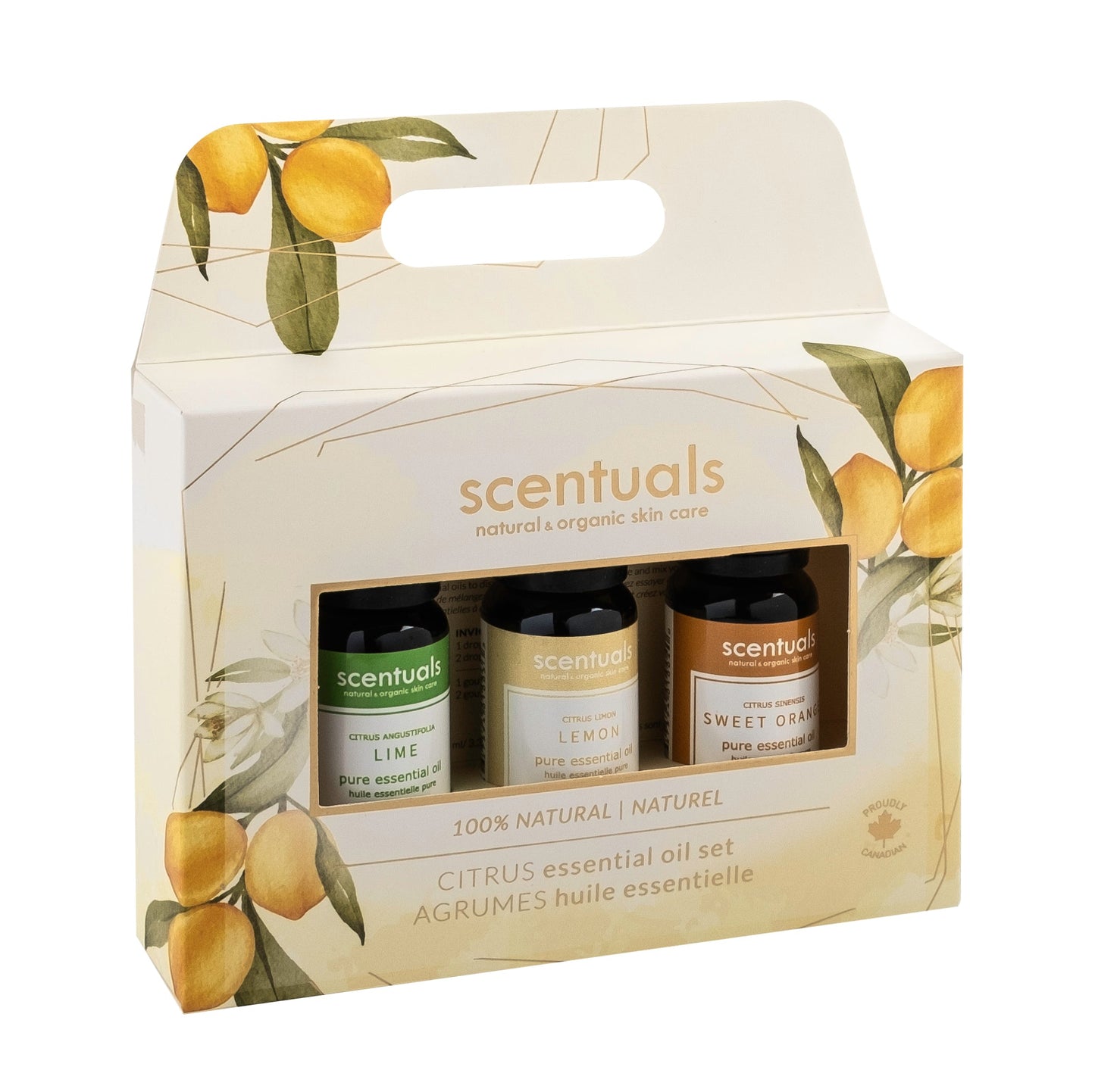 Scentuals - Pure Essential Oil - Gift Sets Citrus Essentials Oils Kit GS