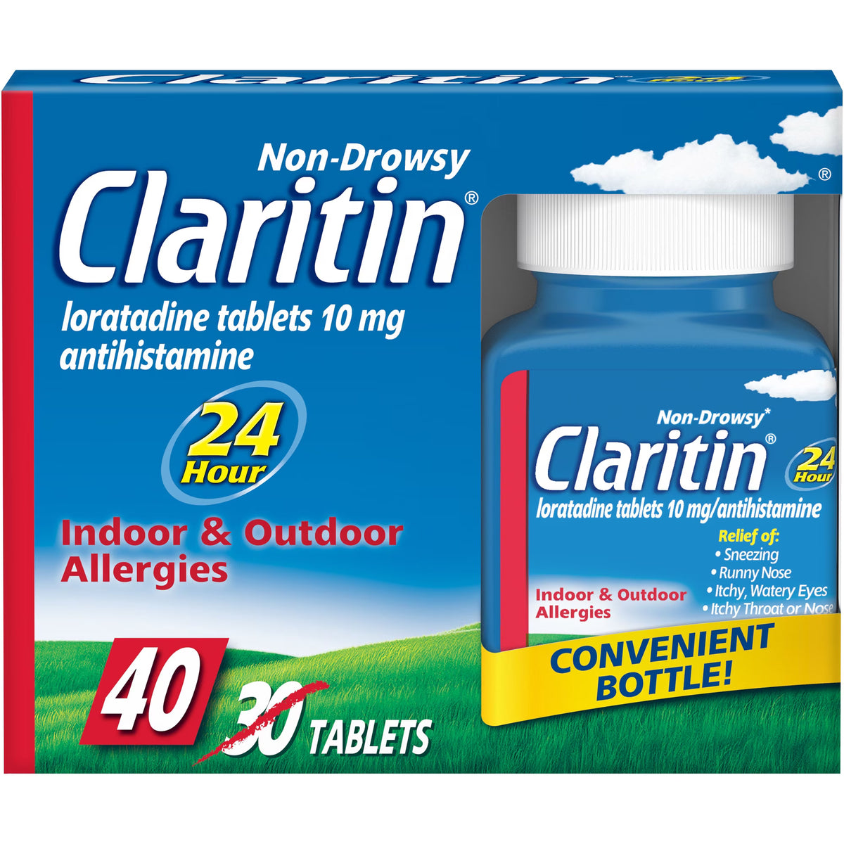 CLARITIN TB 10MG BONUS 30+10 TABLET