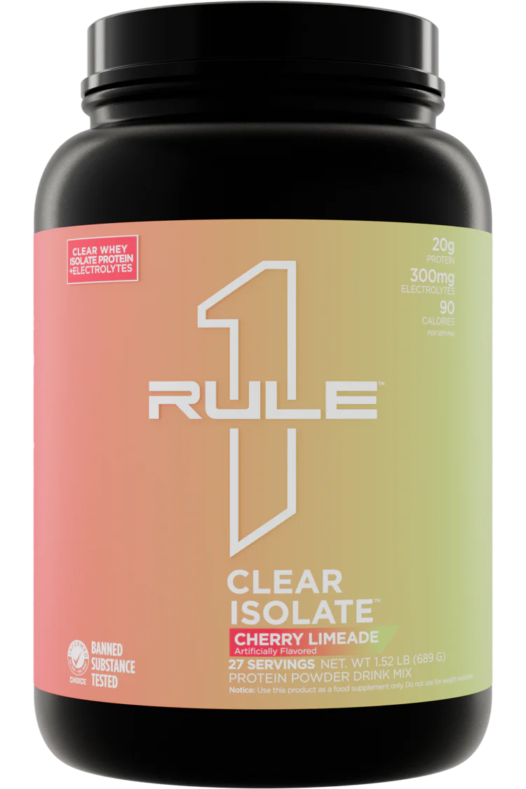 RULE 1 R1 CLEAR ISOLATE 1.52lbs CHERRY LIMEADE