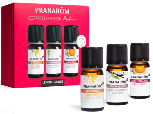 Pranarom - Ambiance Diffusion Set - 3 x 10 ml