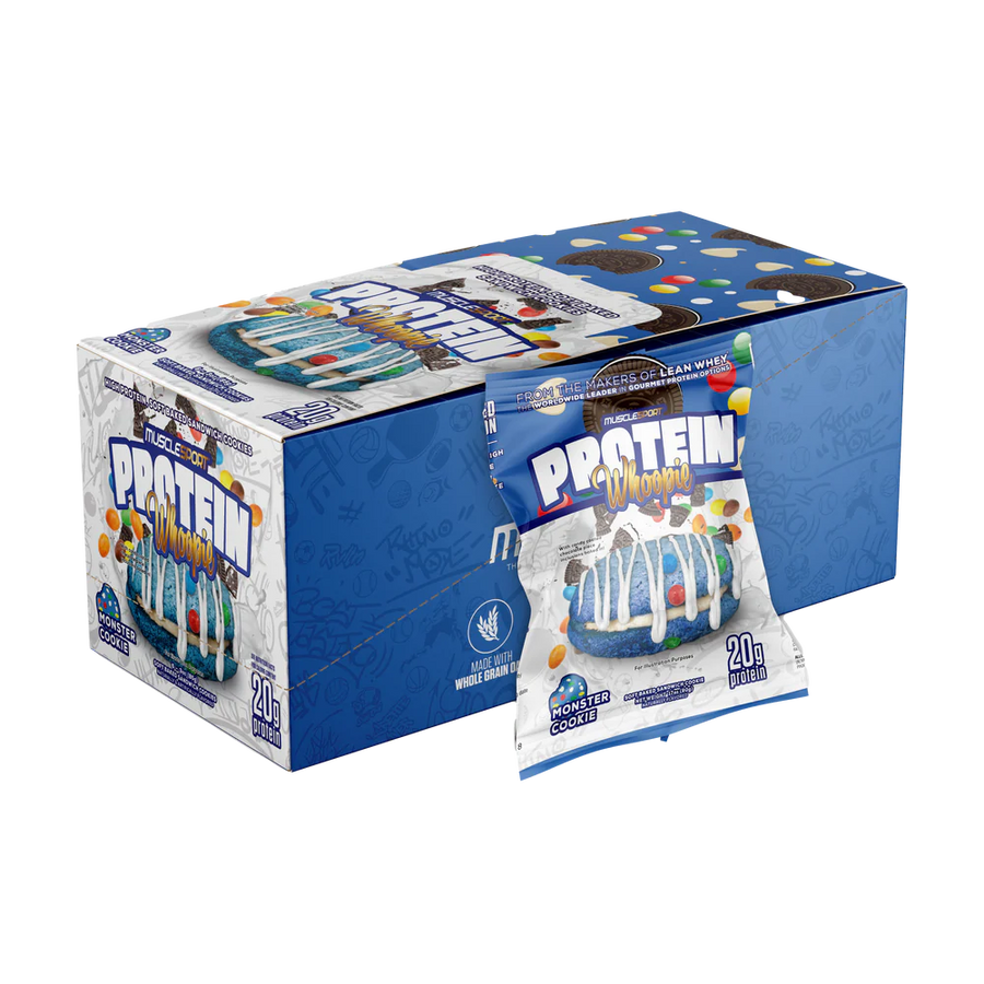 MUSCLE SPORT PROTEIN WHOOPIES MONSTER COOKIE 85g - 6/box