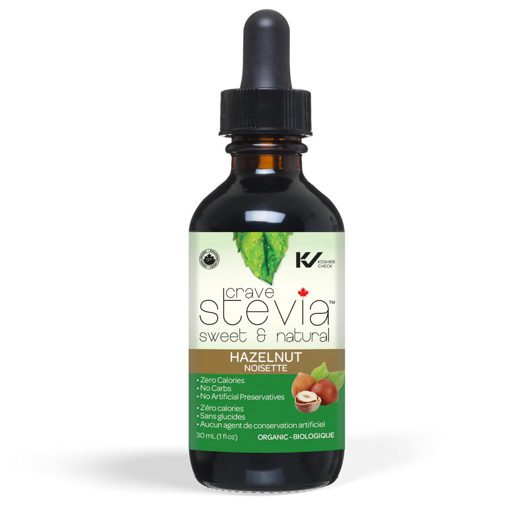 CRAVE STEVIA   Hazelnut Liquid Stevia 30ml