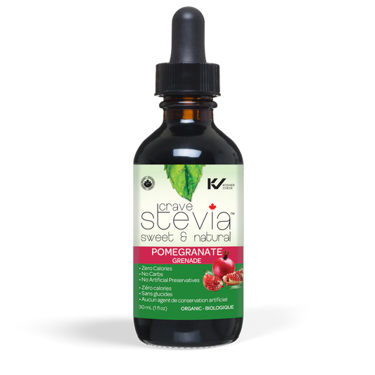 CRAVE STEVIA   Pomegranate Liquid  Stevia 30ml