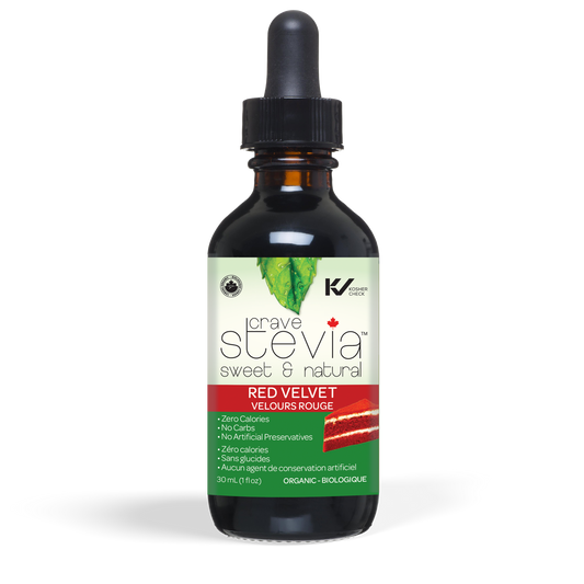CRAVE STEVIA   Red Velvet Liquid Stevia 30ml