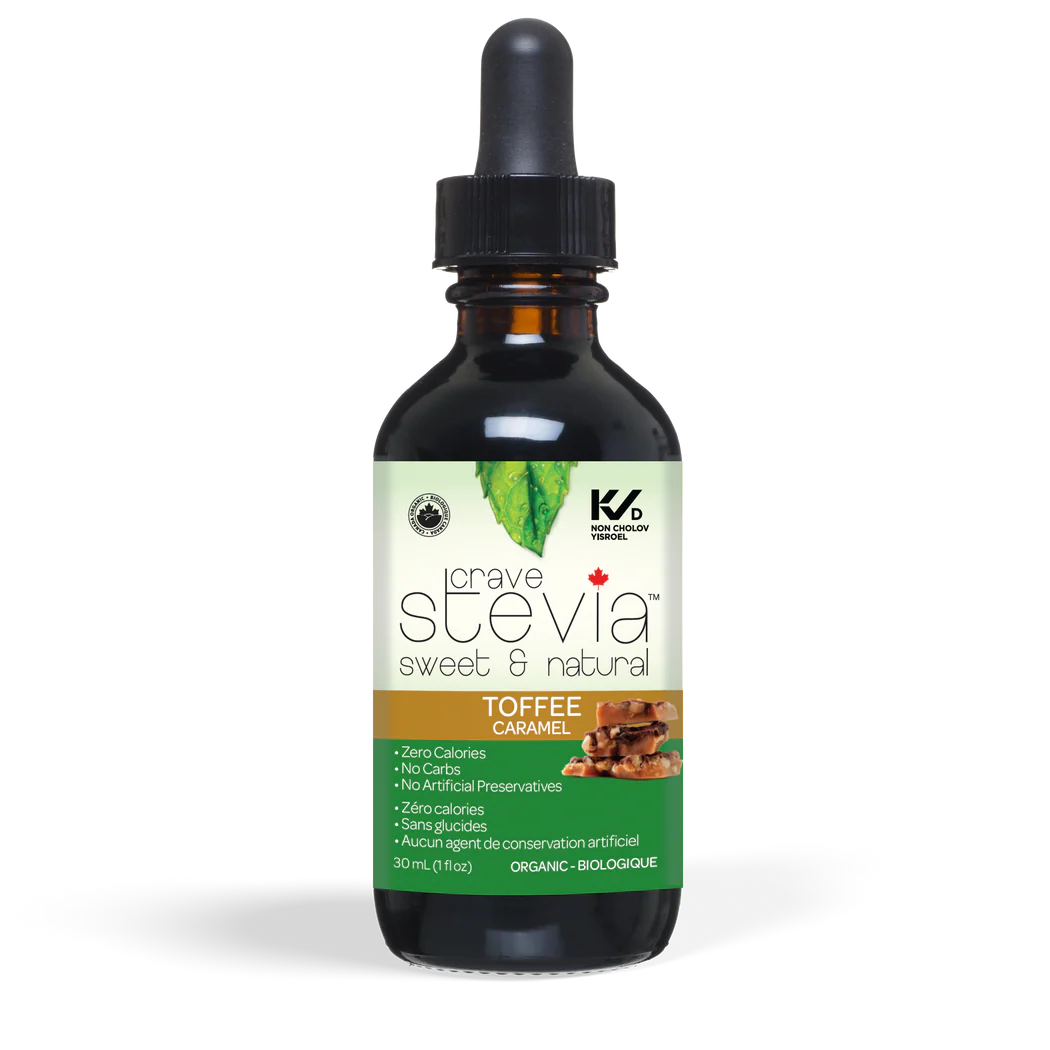 CRAVE STEVIA   Toffee Liquid Stevia 30ml