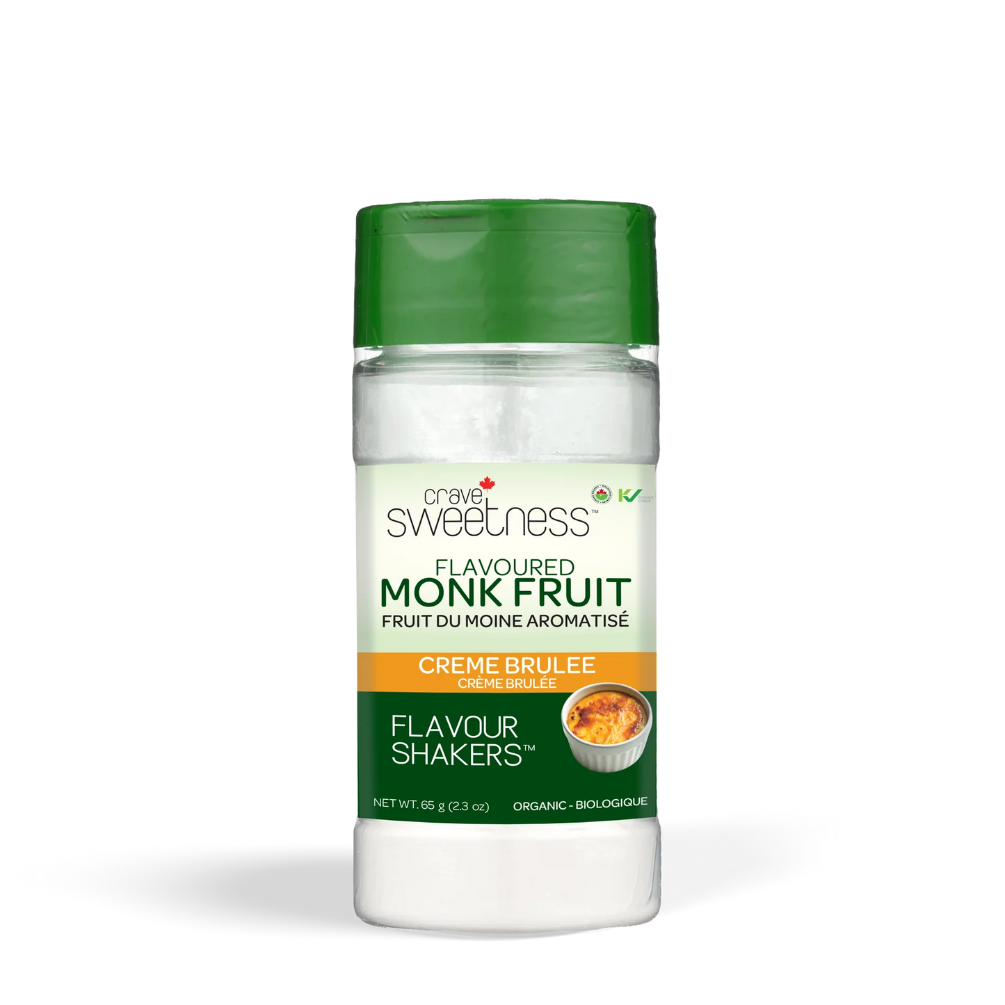 CRAVE STEVIA Crème Brulee, 65g