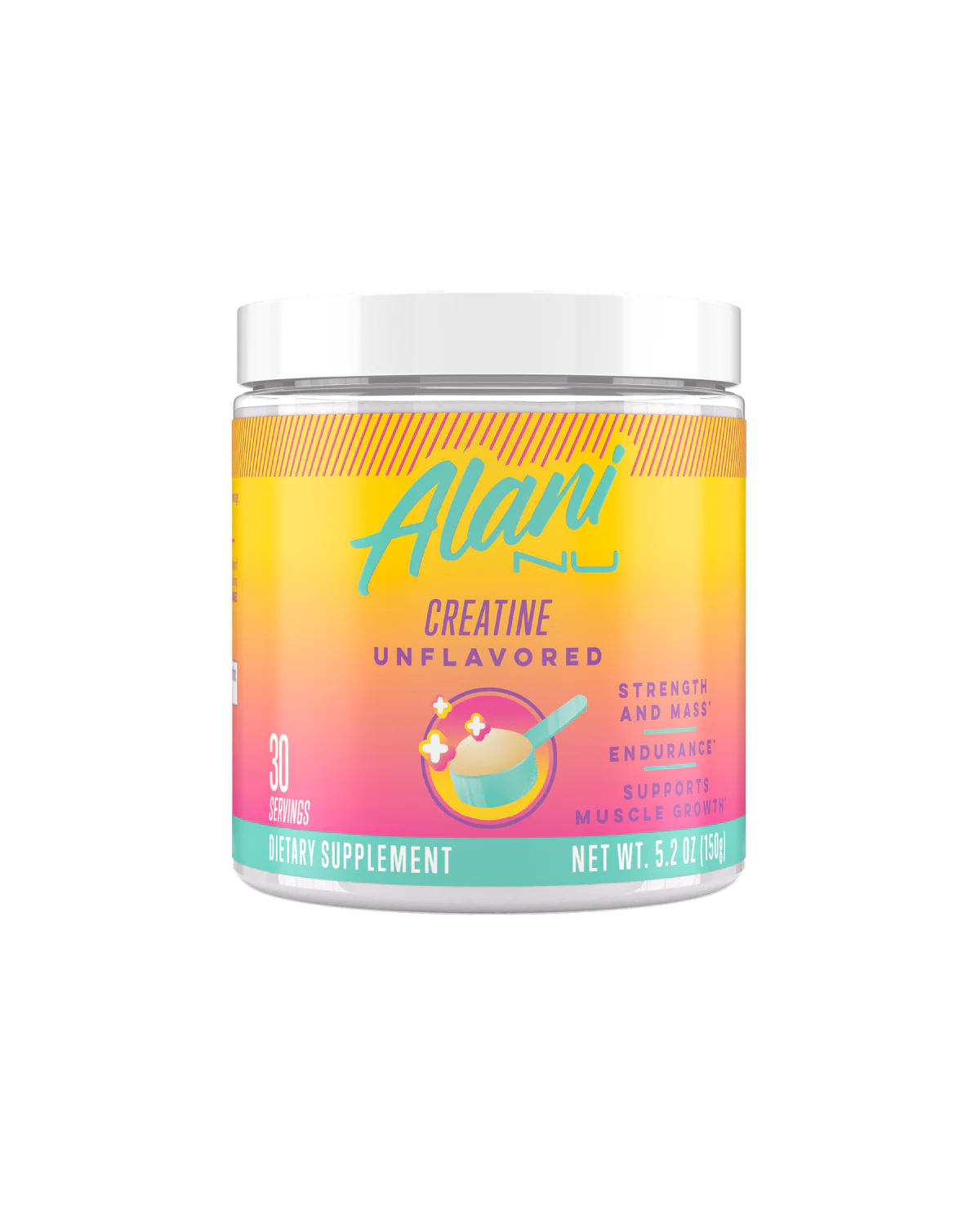 Alani Nu Alani Nu Creatine Flavour: Unflavoured
Container Size: 150 g Each