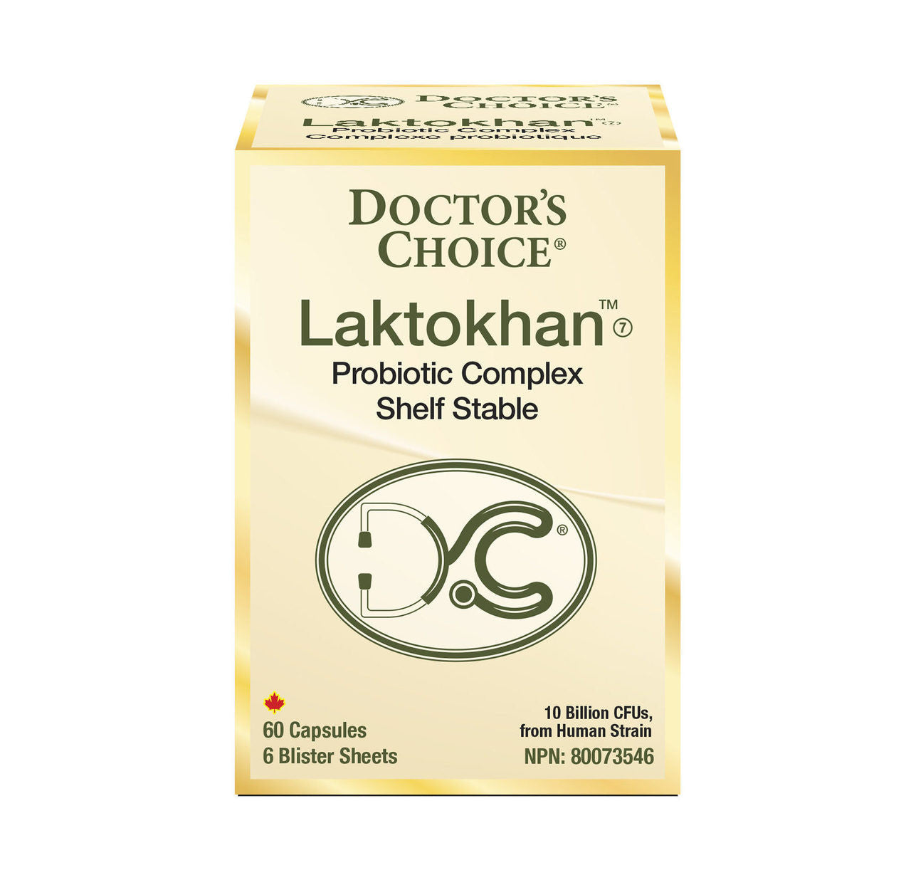 DR. CHOICE   Laktokhan® Probiotic Complex  60bpk