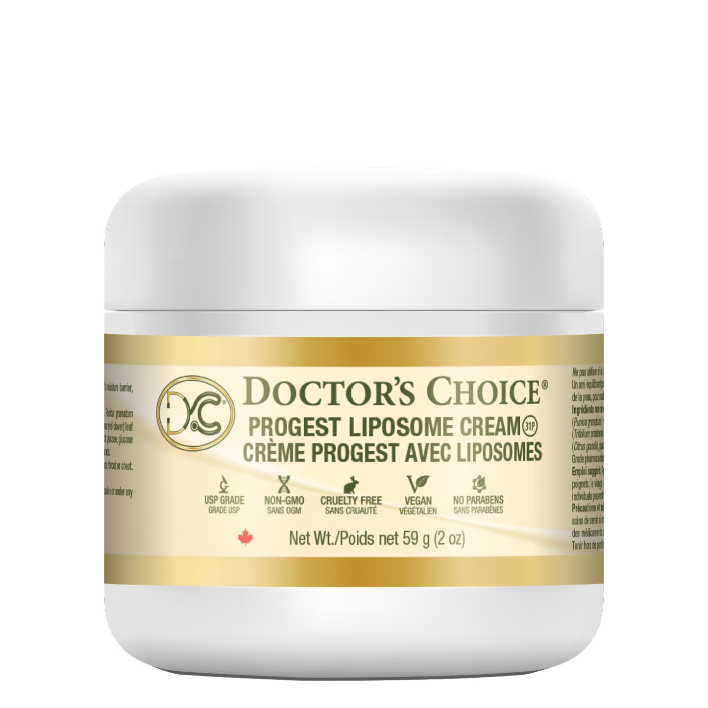 DR. CHOICE   Progest Liposome Cream - 59g