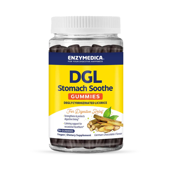 Enzymedica_DGL Stomach Soothe Gummies_74 gummies