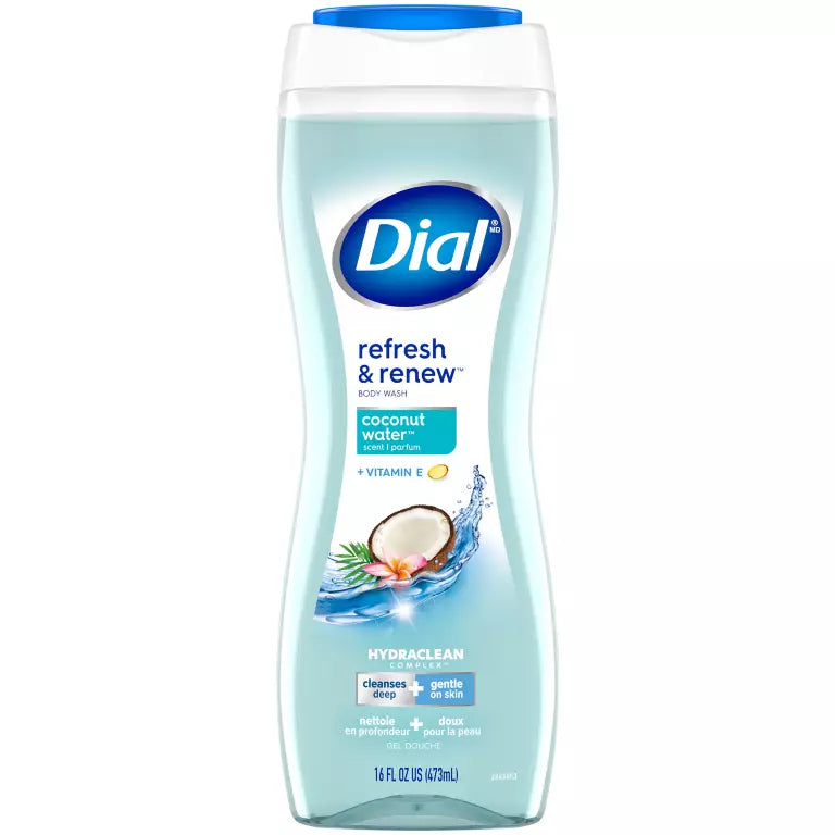 DIAL BODY WASH COCONUT WATER 473ML