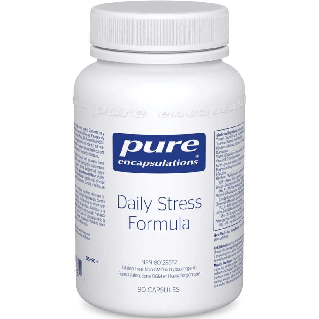 PURE ENCAPSULATIONS Daily Stress Formula 90 capsules
