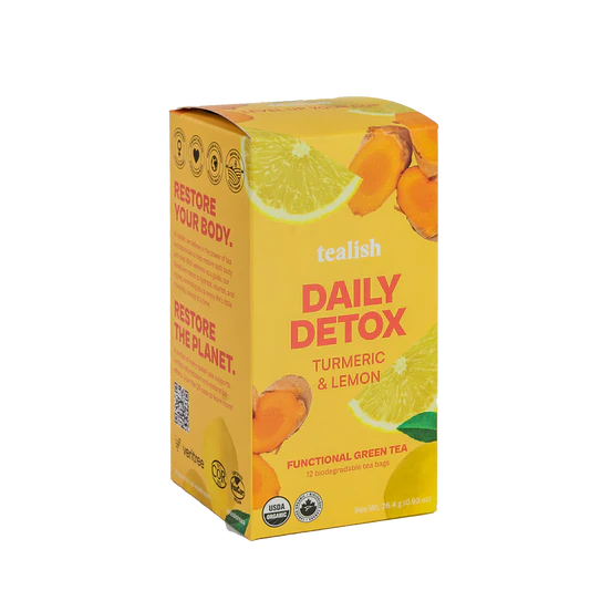 Tealish Functional Tea | Daily Detox | 12 Count