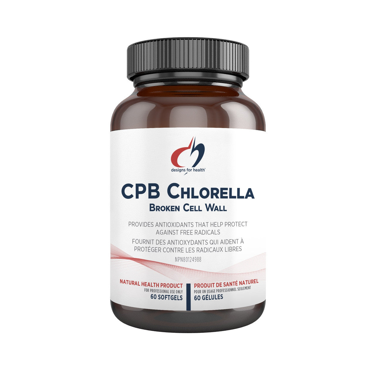 Designs For Health CPB Chlorella 60Softgel