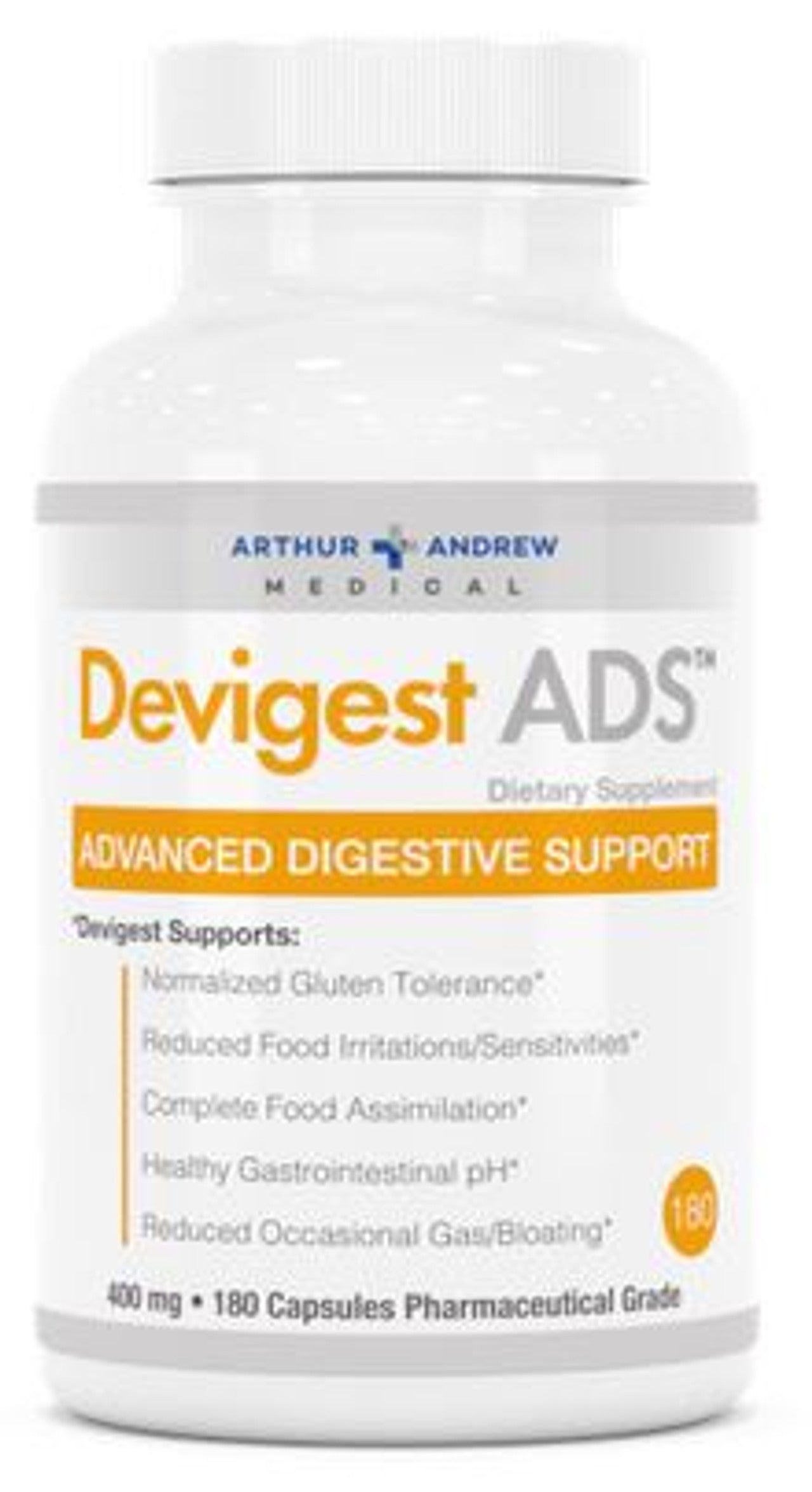 ARTHUR ANDREW MEDICAL   Devigest 180 Capsules