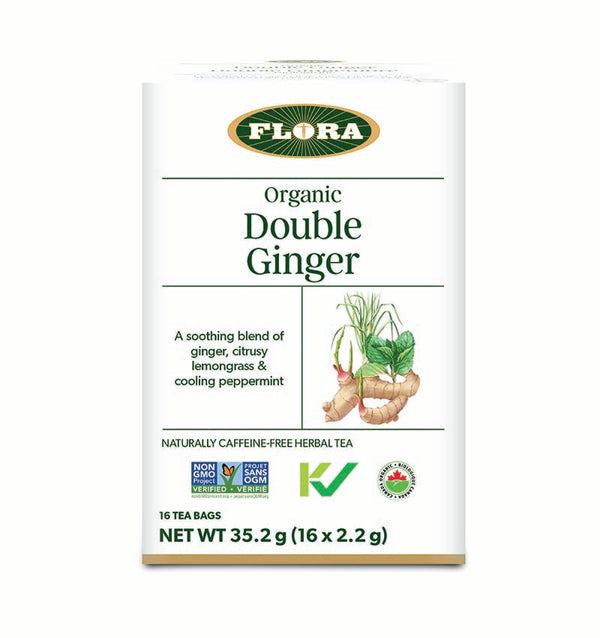 Flora Double Ginger16 bags