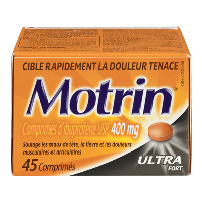 MOTRIN IBUPRO IB SS TB 400MG 45 TABLET
