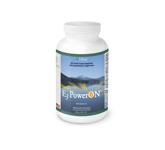 E3 Live E3PowerON - Fresh Frozen - Liquid Case Purchase Only *Frozen may be combined 16 oz / 473ml