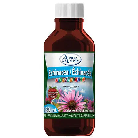 Omega Alpha Echinacea | Kids | Strawberry Flav 120 mL