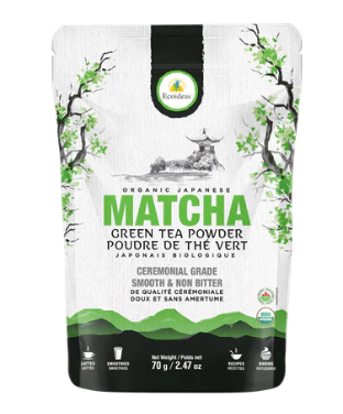 Ecoideas Beverages Ecoideas Instant Tigernut Latte: Matcha 160g