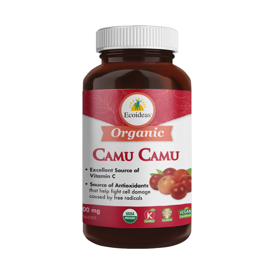 Ecoideas _Organic Camu Camu Capsules_60CP