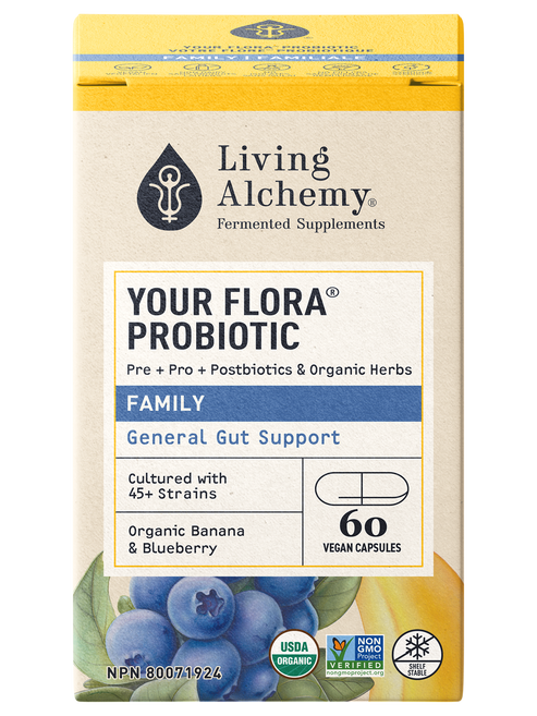 Living Alchemy Your Flora Probiotics FAMILY: General Support 60caps