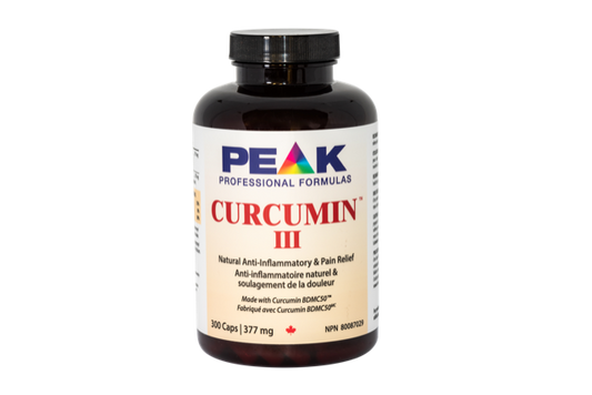 PEAK PROFESSIONAL FORMULAS Curcumin III 300 caps