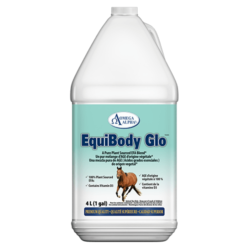 Omega Alpha EquiBody Glo™ 4 L / 1 Gal