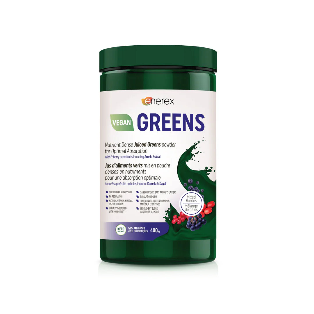 Enerex   GREENS MIXED BERRIES   400g
