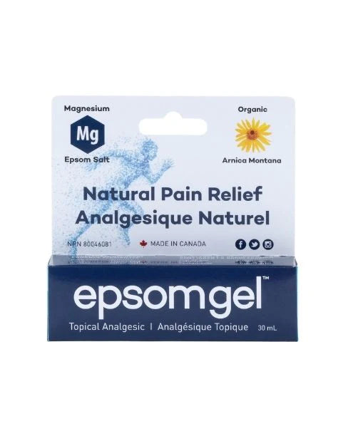 EPSOM GEL * Epsomgel Hanger Box 30ml,12/CS