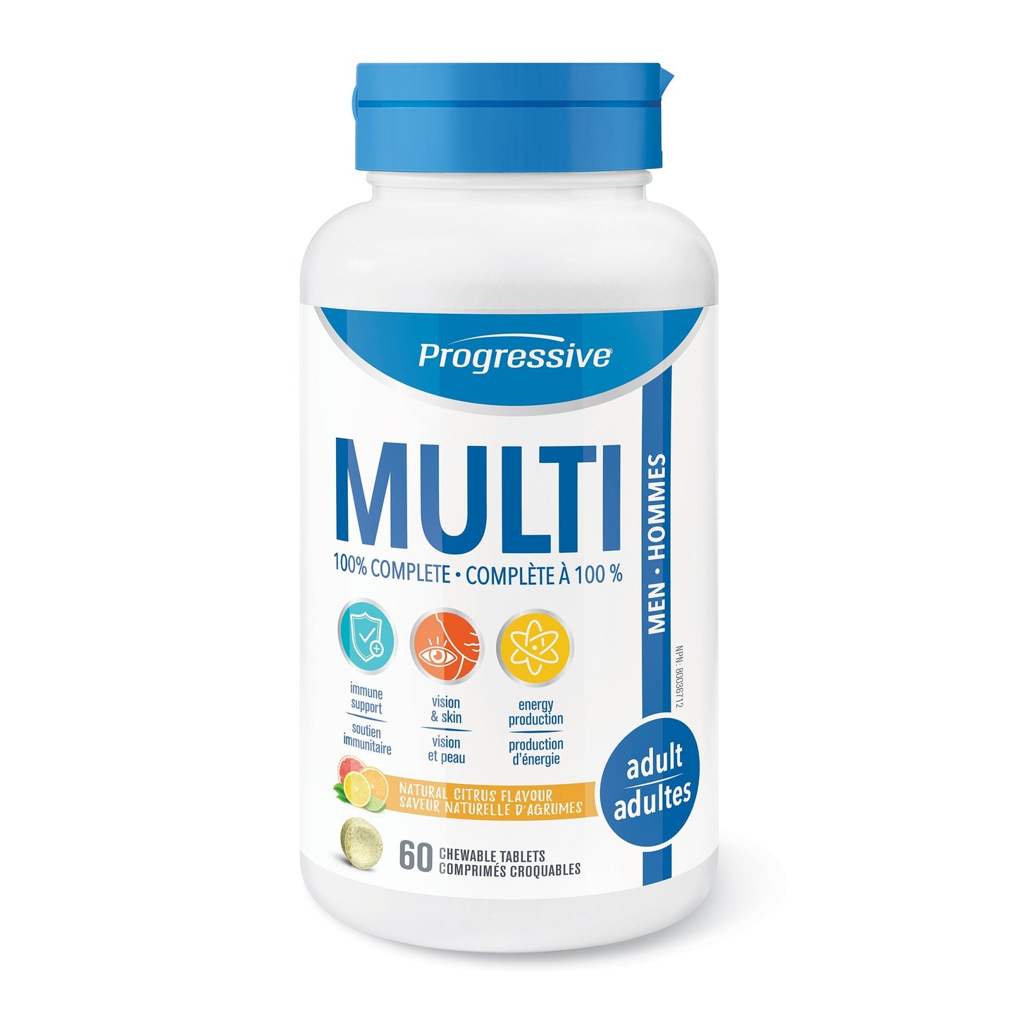 Progressive Multi Adult Men Chewable   60 tabs
