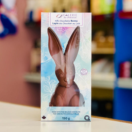 Galerie au Chocolat-East-FT Solid Milk Choc Bunny