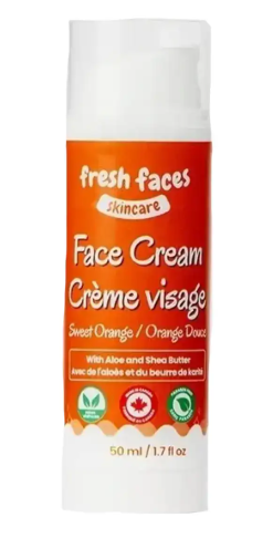 Fresh Faces Face Cream Sweet Orange