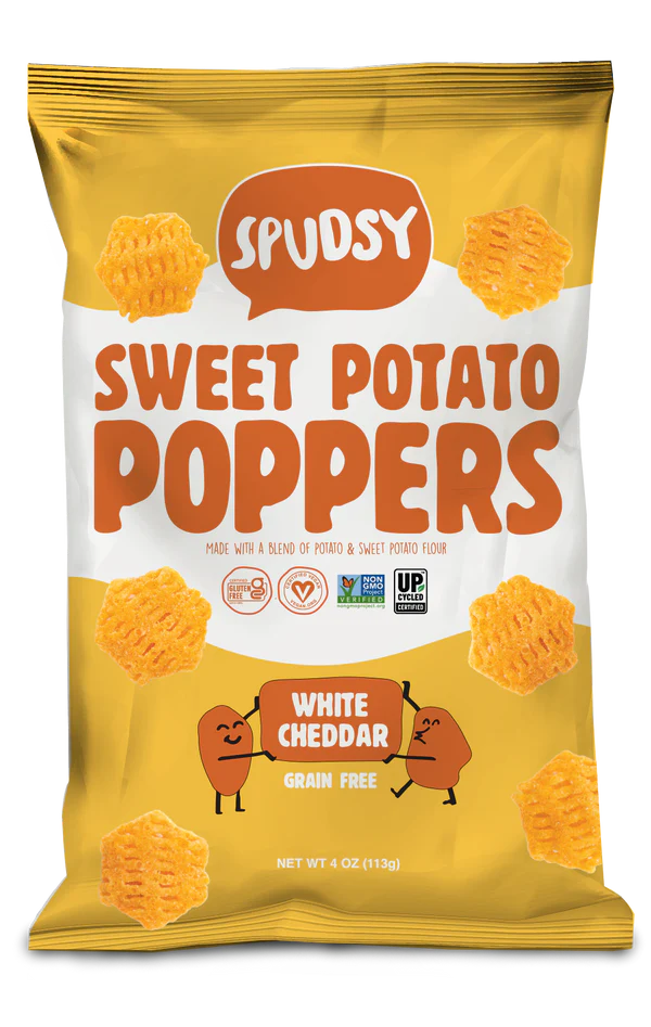 LEFT COAST Sweet Potato Popper - White Cheddar 113g