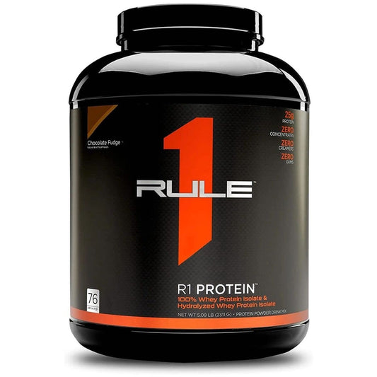 RULE 1 R1 PROTEIN ISOLATE CHOCOLATE FUDGE 5.03lbs